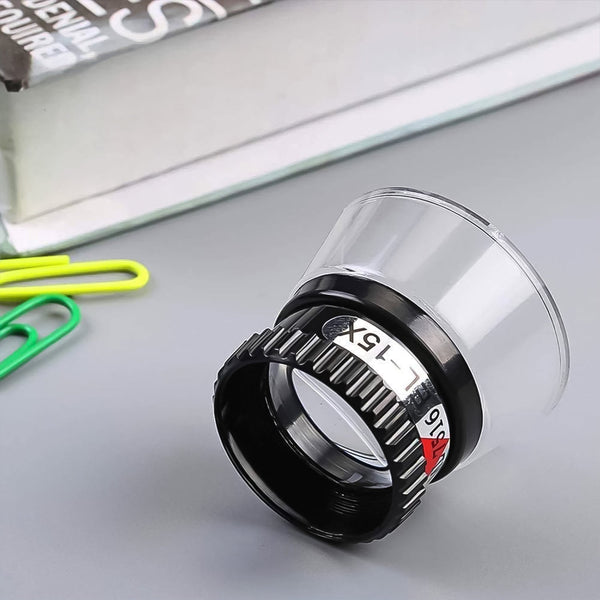 10X Magnifier Glass Repair Watch Magnifying Home, Office, hobby, Craft (1 Pc / 25 MM) - justgrabit.in | Just Grab It