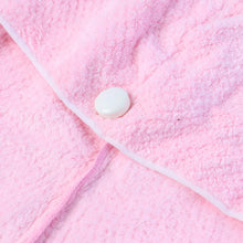 Ultra Soft Microfiber Hair Drying Towel Wrap with Button Lock (1 Pc) - justgrabit.in | Just Grab It
