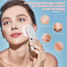Silicone Face Scrubber Exfoliating Brush, Manual Handheld Facial Cleansing (1 Pc) - justgrabit.in | Just Grab It