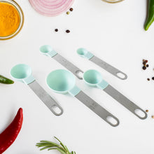 Stainless Steel and Plastics Measuring Spoon (Set of 5 Pc) - justgrabit.in | Just Grab It