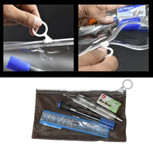 6 - Pcs Combo Zipper Pouch scissor Ruler Pen And Marker Used While Studying By Teachers And Students In Schools And Colleges Etc. - Justgrabit Inc.