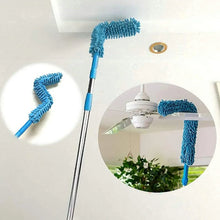 Adjustable Long Handle Microfiber Dust Brush – Foldable Ceiling & Appliance Cleaner - Justgrabit Inc.