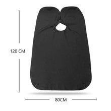 Black Beard Apron Hair Clippings Catcher Grooming Bib - Justgrabit Inc.