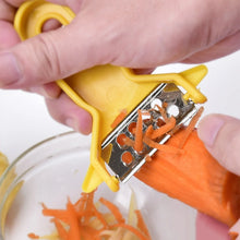 Peeler Slicers Shredders for Fruits and Vegetables, Cutter, Grater Kitchen Helper, Potato Fruits Peeler, Stainless Steel Sharp Blade with Non - Slip Handle (3 Pcs Set) - Justgrabit Inc.