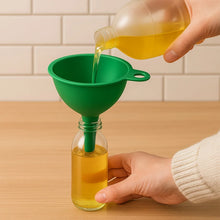 Food - Grade Silicone Funnel: Safe & Easy Transfer for Liquids & Grains (1 Pc) - justgrabit.in | Just Grab It