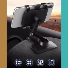 Car Mobile Phone Holder Mount Stand with 180 Degree. Stable One Hand Operational Compatible with Car Dashboard. - Justgrabit Inc.