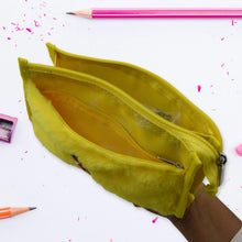 Smart Double Pocket Zipper Pouch – Multipurpose, Washable Stationery Organizer for School & Travel (2 - Pocket) - Justgrabit Inc.