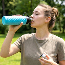 Plastic 1100 ML Approx Diamond Texture Sports Water Bottle (1 Pc) - justgrabit.in | Just Grab It