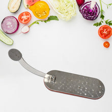 Steel Vegetable Cutter – Premium Fruit & Vegetable Cutting Tool (Color Box) - justgrabit.in | Just Grab It