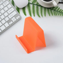 Durable Plastic Mobile Phone Stand with Angled Support (1 Pc / Mix Color) - Justgrabit Inc.