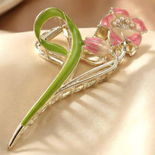 Elegant Floral Decorative Hair Claw Clip (1 Pc) - justgrabit.in | Just Grab It
