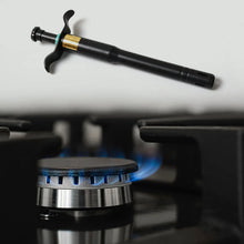 Stainless Steel Black Gas Lighter for Kitchen Gas Stove, Long Lasting, Unbreakable Lighters for Gas Stoves, Restaurants & Kitchen (1 Pc) - Justgrabit Inc.