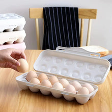 18 Grid Egg Holder Storage, Shock - Proof Egg Container with Buckle, Egg Carrier, Egg Tray, Egg Shelter, Effective Full Seal, Egg House use for Fridge, Camping, Kitchen - Justgrabit Inc.