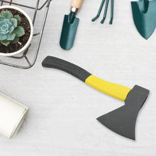 Gardening Tools Hatchet Axe Fiberglass Body Rubberized Handle Wood Cutting Axe, Camping Axe, Safety Axe, Pick Axe (972 Gm) - Justgrabit Inc.