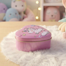 Heart Shaped Unicorn Printed Multipurpose Storage Box (1 Pc) - justgrabit.in | Just Grab It