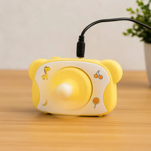 Cute Bear - Shaped Mini Rechargeable Fan (1 Pc) - Justgrabit Inc.