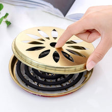 2 in 1 Metal Mosquito Coil Stand cum Incense Burner (15x15 Cm, 1 Pc) - justgrabit.in | Just Grab It