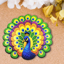Peacock Design Anti - Slip Floor Mat - (1 Pc) - justgrabit.in | Just Grab It