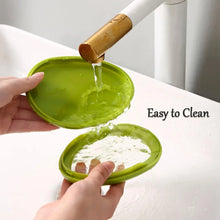 Green Oval Shape Vegetable Container Premium Fruits Saver Keeper (1 Pc) - justgrabit.in | Just Grab It