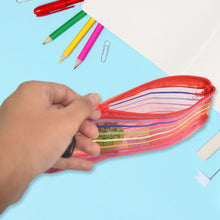 Transparent Zippered Nylon Mesh Multi Purpose Pouch / Purse - justgrabit.in | Just Grab It