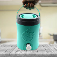 Water Jug Camper with Tap Plastic Insulated Water 3.5 Liter Water Storage Cool Water Storage for Traveling Water Jug 3.5 Ltr - justgrabit.in | Just Grab It