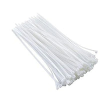 10Inch Nylon Self Locking Cable Ties, Heavy Duty Strong Zip Wire Tie. Pack of 100 - Black - Justgrabit Inc.