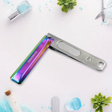 Stainless Steel Folding Portable Large Nail Clippers with Nail File (1 Pc / Mix Design) - justgrabit.in | Just Grab It