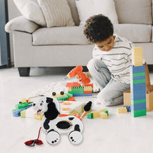 Dog Pull Along Toddler Toy with Attractive Design (1 Pc) - justgrabit.in | Just Grab It