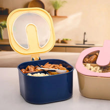 Fancy 4 - Section Masala Box for Kitchen Storage (Spice Container) - Justgrabit Inc.
