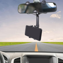 360 ° Rotating Car Rear View Mirror Phone Holder (1 Pc) - justgrabit.in | Just Grab It