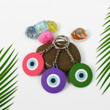 Evil Eye Rubber / Silicone Keychain (1 Pc / Mix Color) - justgrabit.in | Just Grab It