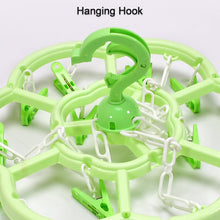 Hanger Household Plastic Hanger 15 Clips Hanger For House Use - justgrabit.in | Just Grab It