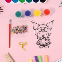 Kids Paint Coloring & Craft Activity Set with Beads (Mix Design, 1 Set) - justgrabit.in | Just Grab It