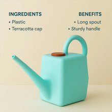 2 Litre Heavy - Duty Plastic Gardening Watering Can with Long Spout & Ergonomic Handle - Justgrabit Inc.