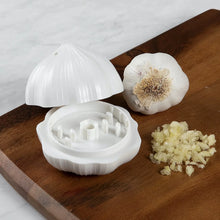 Garlic Press Sharpener Device – Portable Manual Ginger, Chili & Garlic Crusher, Masher, Chopper & Grinder for Kitchen Use - Justgrabit Inc.