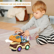 Dinosaur Car Toy with Humidifier Sound and Light (1 Pc) - Justgrabit Inc.