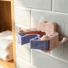 Wall Mounted Broom & Mop Holder Clips (4 Pc Set) - justgrabit.in | Just Grab It