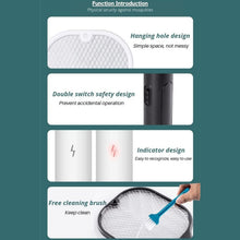 Rechargeable Mosquito Killer Racket with UV Light & USB Charging Base - justgrabit.in | Just Grab It