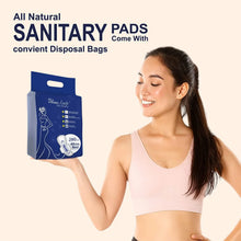 Beautiful Basics Blue Lady Extra Long Pads With Wides Wings Sanitary Pads – 280 mm, 40 - Pack - justgrabit.in | Just Grab It