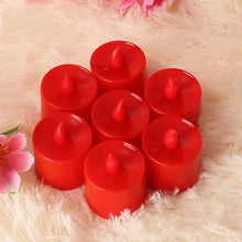 Electrical Candles Diya LED Tea Light, Diwali(1 Pc / Red) - justgrabit.in | Just Grab It