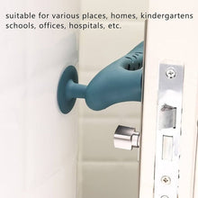 Silicone Door Handle Cover with Suction Cup (1 Pc / Mix Color) - justgrabit.in | Just Grab It