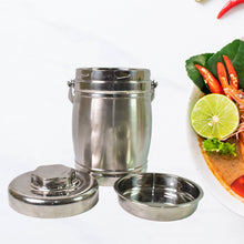 Stainless Steel Lunch Box, Insulated Lunch Box Double Vacuum‑Layer (2.2 Ltr.) - justgrabit.in | Just Grab It