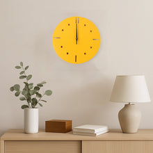 Modern Round Wall Clock Stylish and Silent Non - Ticking Decorative Timepiece (1 Pc) - justgrabit.in | Just Grab It