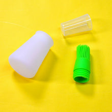 Silicone Cooking Oil Bottle With Basting Brush (Cap Not Include) - Justgrabit Inc.