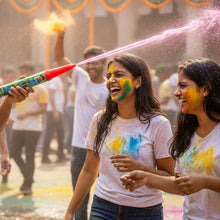 Long Range Plastic Holi Pichkari Water Gun Sprayer for Kids (1 Pc, 32 Cm) - justgrabit.in | Just Grab It