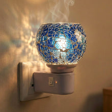 Kapoor Dani Mosaic Glass Electric Night Lamp (1 Pc) - justgrabit.in | Just Grab It