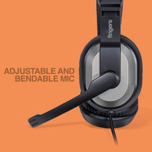 Wired Headset with Adjustable Headband & Noise - Isolating Mic Set - justgrabit.in | Just Grab It