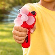 Hand Press Mini Portable Fan Toy (1 Pc, Mix Color & Design) - justgrabit.in | Just Grab It