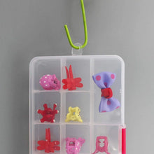 15 - Grid Clear Plastic Jewelry Organizer Box with Dividers (1 Pc) - Justgrabit Inc.