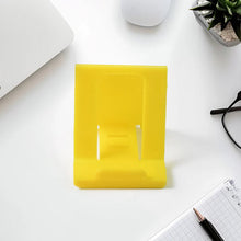 Adjustable Foldable Plastic Mobile Phone Stand (6 Pc / Mix Color) - justgrabit.in | Just Grab It